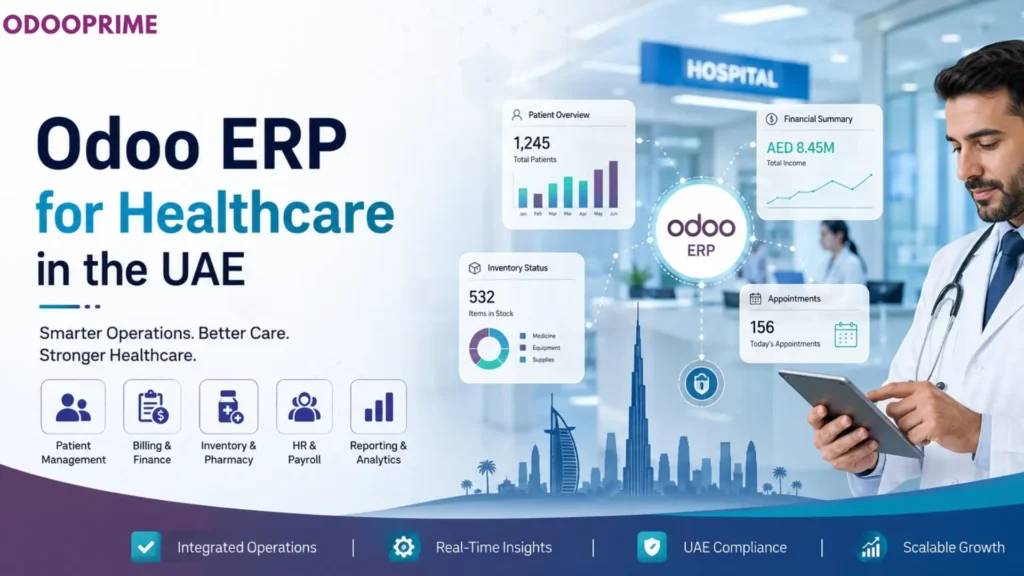 Odoo ERP for Healthcare in the UAE