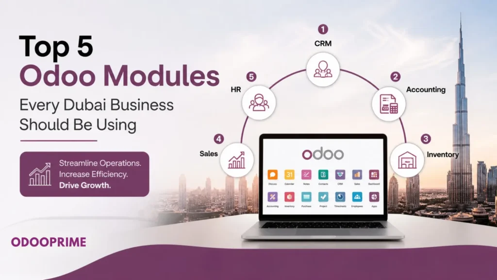 Top 5 Odoo Modules Every Dubai Business Should Be Using